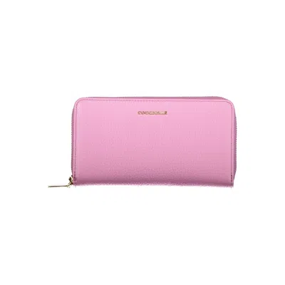 Coccinelle Viola Leather Women Wallet In Purple