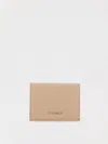 Coccinelle Metallic Soft Wallet In Pink