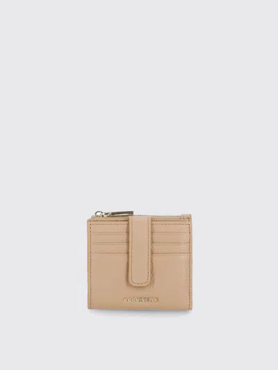 COCCINELLE WALLET COCCINELLE WOMAN COLOR BEIGE,G80791022