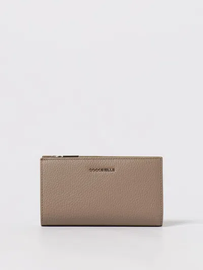 Coccinelle Wallet  Woman Color Beige In Brown