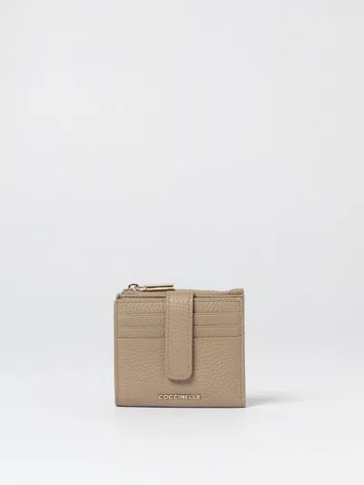Coccinelle Wallet  Woman Color Beige In Brown