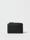 Coccinelle Black Leather Women Wallet In Black