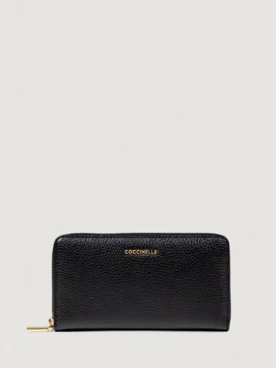 COCCINELLE WALLET COCCINELLE WOMAN COLOR BLACK,H20809002