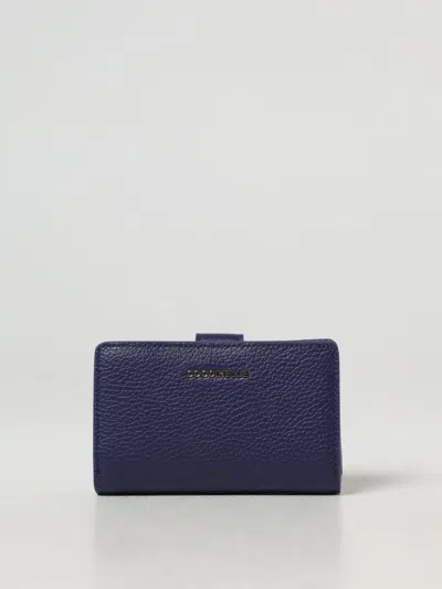 Coccinelle Wallet  Woman Color Blue In 蓝色