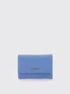 Coccinelle Wallet  Woman Color Blue In Blau
