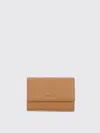 Coccinelle Metallic Soft Wallet In Brown