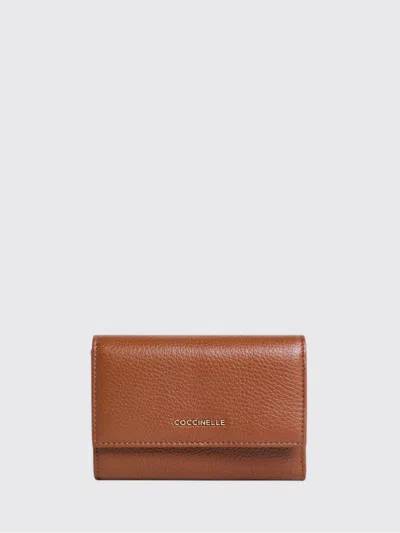 COCCINELLE WALLET COCCINELLE WOMAN COLOR BROWN,H39914032