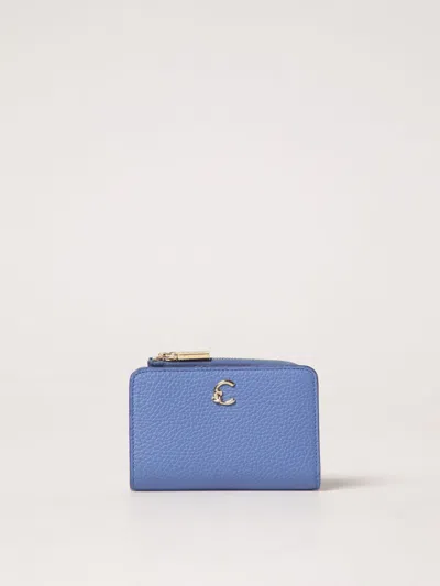 Coccinelle Wallet  Woman Color Gnawed Blue In Gnawed Blue