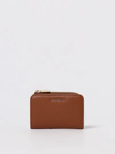 Coccinelle Wallet  Woman Color Leather In Brown