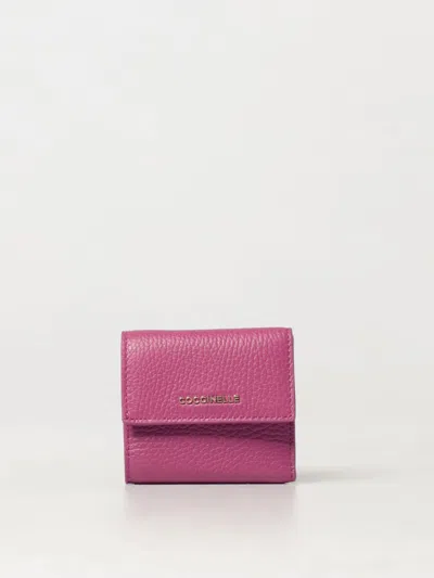 Coccinelle Wallet  Woman Color Plum In 深紫色