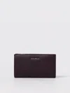Coccinelle Wallet  Woman Color Plum In Burgundy