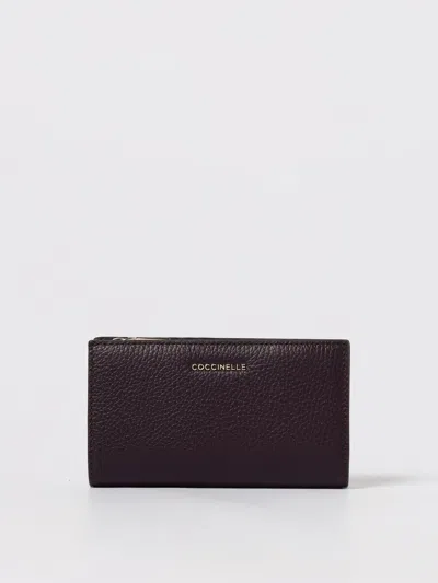 Coccinelle Wallet  Woman Color Plum In Burgundy