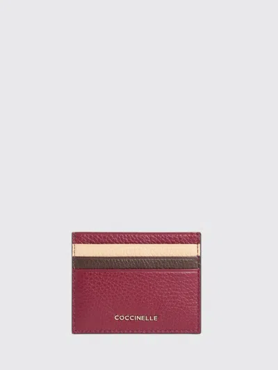 Coccinelle Wallet  Woman Color Plum In Burgundy