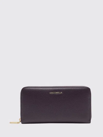 Coccinelle Wallet  Woman Color Plum In Purple