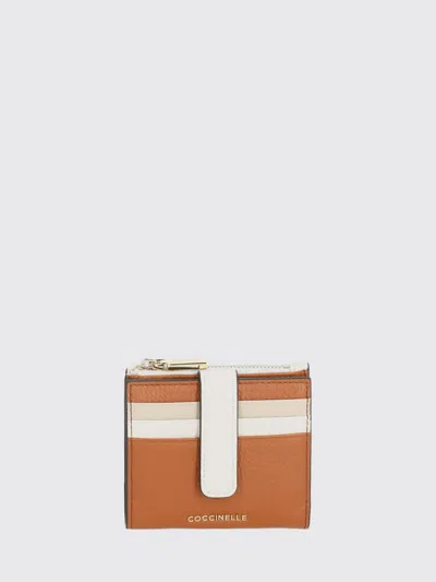 Coccinelle Wallet  Woman Color Orange In Brown