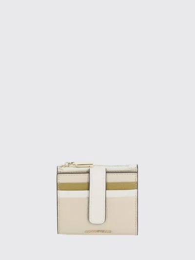Coccinelle Wallet  Woman Color Beige In Neutral