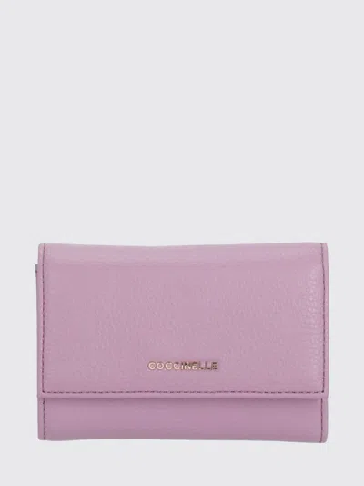 Coccinelle Wallet  Woman Color Violet In Pink