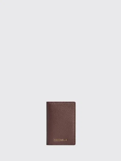 Coccinelle Wallet Woman Color Red Purple In Brown