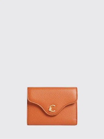 Coccinelle Wallet Woman Color Ruby In Orange