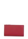 Coccinelle Metallic Soft Wallet In Red