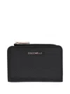 Coccinelle Black Leather Women Wallet In Black