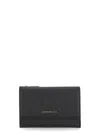 Coccinelle Textured Leather Wallet In Black