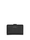 Coccinelle Metallic Soft Wallet In Black