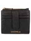 Coccinelle Metallic Soft Wallet In Black