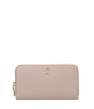 Coccinelle Wallets Powder Pink In Neutral