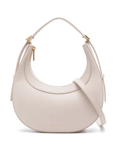 Coccinelle Whisper Hobo Tote Bag In Neutrals