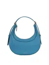 Coccinelle Whisper Mini Shoulder Bag In Blue