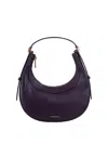 Coccinelle Whisper Mini Shoulder Bag In Purple