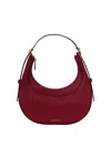 Coccinelle Whisper Mini Shoulder Bag In Red