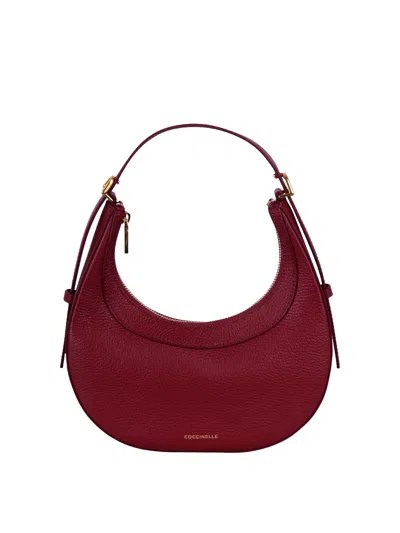 Coccinelle Whisper Mini Shoulder Bag In Red