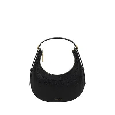 Coccinelle Whisper Shoulder Bag In Black