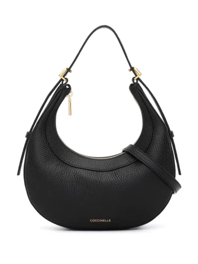 Coccinelle Whisper Shoulder Bag In Black
