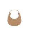 Coccinelle Whisper Shoulder Bag In Beige