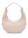 Coccinelle Whisper Hobo Tote Bag In Neutrals