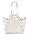 Coccinelle Amalia Cow. Per. Shoulder Bag In White