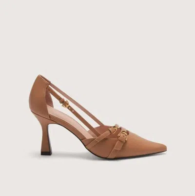 Coccinelle With Heel In Brown