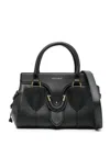 COCCINELLE WOMEN'S LEATHER BAG WITH TASSEL