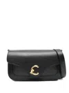 Coccinelle Leather Shoulder Bag In Black