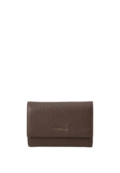 Coccinelle Women's Wallet  Mw511660 Brunette In Brown