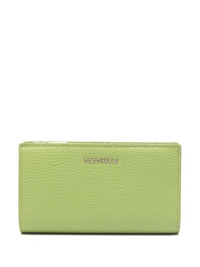 Coccinelle Women's Wallets In Verde