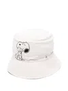 Coccinelle X Peanuts Graphic Bucket Hat In White