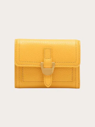 Coccinelle Shoulder Bag Woman In Yellow