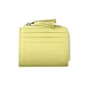 COCCINELLE YELLOW LEATHER WALLET