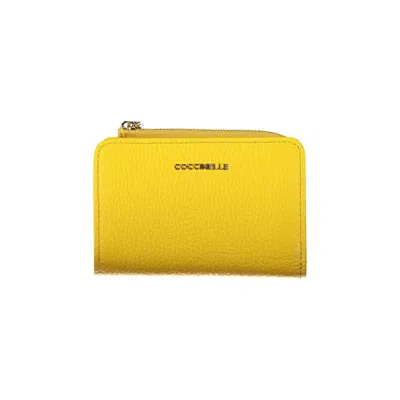 Coccinelle Yellow Leather Women Women's Wallet