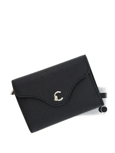 Coccinelle Zip-fastening Flap Wallet In Black