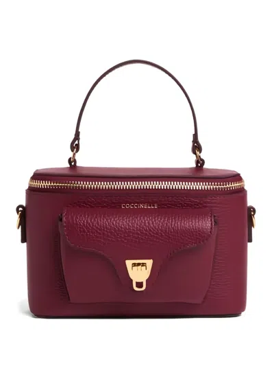 Coccinelle Zip-top Shoulder Bag In Blue